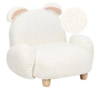 Beliani Kids Armchair Rabbit Kanna Boucle Off-White