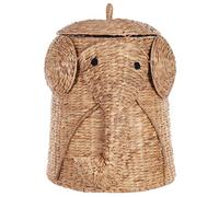 Beliani Kids Basket Elephant Dogon Wicker Natural