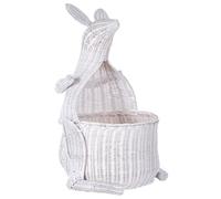Beliani Kids Basket Kangaroo Kapiti Rattan White