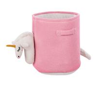 Beliani Kids Basket Unicorn Narroti Cotton Pink