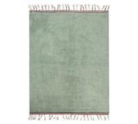 Beliani Kids Rug Caparli Light Green 140 X 200 Cm Cotton