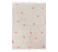 Kids Rug DARDERE Pink 140 x 200 cm Cotton