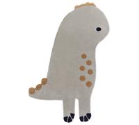 Kids Rug DINO Grey 100 x 160 cm Wool