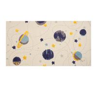 Beliani Kids Rug Langsa Beige 80 X 150 Cm Cotton