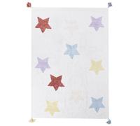 Beliani Kids Rug MEREVI Multicolour 140x200 cm Cotton, Multi