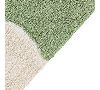 Beliani Kids Rug Mokhva Green 140 X 200 Cm Cotton