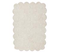 Beliani Kids Rug Sareki Beige 140 X 200 Cm Cotton