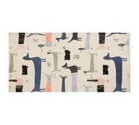 Beliani Kids Rug Temiaj Multicolour 80 X 150 Cm Cotton