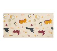 Beliani Kids Rug Tiop Multicolour 80 X 150 Cm Cotton