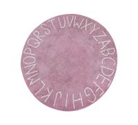 Kids Rug VURGUN Pink ø 120 cm Cotton
