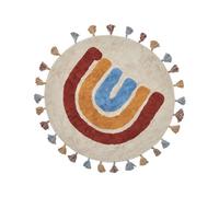 Kids Rug YAGCI Multicolour ø 120 cm Cotton