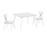 Beliani Kids Table With Chairs Mimili White