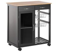 Kitchen Trolley BOVES Black