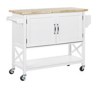 Kitchen Trolley MELE White