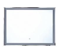 LED Bathroom Mirror ARGENS 90 cm 70 cm Silver