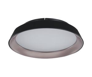 Beliani Led Ceiling Lamp Bilin Metal Black