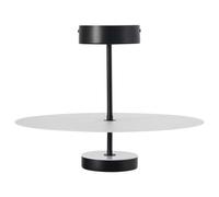 Beliani Led Pendant Lamp Afram Metal Black