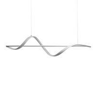 LED Pendant Lamp KHUTTI with Dimmer Metal White