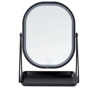 Beliani Makeup Mirror Led Dordogne Silver
