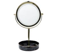 Makeup Mirror LED SAVOIE Black/ Gold