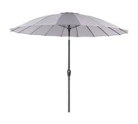 Market Parasol 255 cm BAIA Light Grey