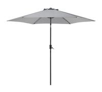 Market Parasol 270 cm VARESE Dark Grey