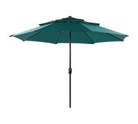 Market Parasol 285 cm BIBIONE Emerald Green