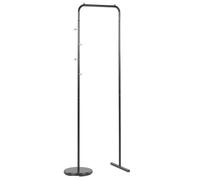 Beliani Metal Garment Rack Clothes Rail Stand Black Benton