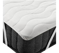 Beliani Microfibre Mattress Protector Freshguard Micro 180 X 200 Cm (Super King Size)