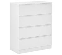 4 Drawer Chest WINNIPEG White