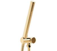 Beliani Minimalist Shower Head Marfau Brass Gold
