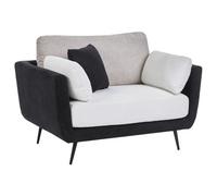 Armchair BOLGA Fabric Black