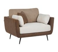 Armchair BOLGA Fabric Brown