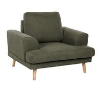 Beliani Modern Armchair Kildal Fabric Green