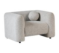 Beliani Modern Armchair Leiren Beige