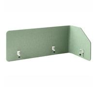 Beliani Modern Desk Screen Foldy Light Green