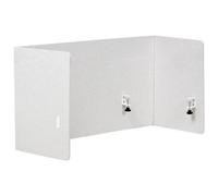 Beliani Modern Desk Screen Soloa Off-White