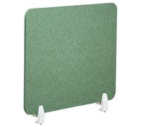 Beliani Modern Desk Screen Split Green