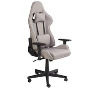 Beliani Modern Gaming Chair Warrior Taupe