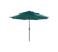 Beliani Modern Garden Market Parasol Outdoor Umbrella Steel Pole Bibione