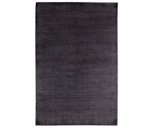 Beliani Modern Handmade Dark Grey Living Room Home Office Area Rug 160 x 230 cm Gesi II