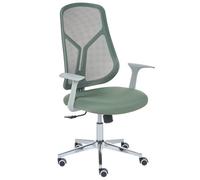 Beliani Modern Office Chair Nuviner Green