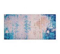 Beliani Modern Rug Inegol Blue 80 X 150 Cm