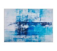 Beliani Modern Rug Trabzon Blue 160 X 230 Cm