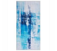 Beliani Modern Rug Trabzon Blue 80 X 150 Cm