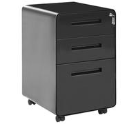 Beliani Modern Storage Unit Larco Black