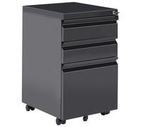 Beliani Modern Storage Unit Recami Black
