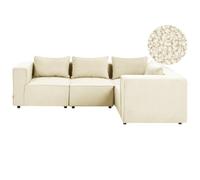 Modular Corner Sofa 4 Seater AXEBO Left Hand Off-White Boucle
