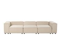 Modular Sofa 3 Seater ARDAL Beige Fabric