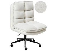 Office Chair ADDISON Boucle White